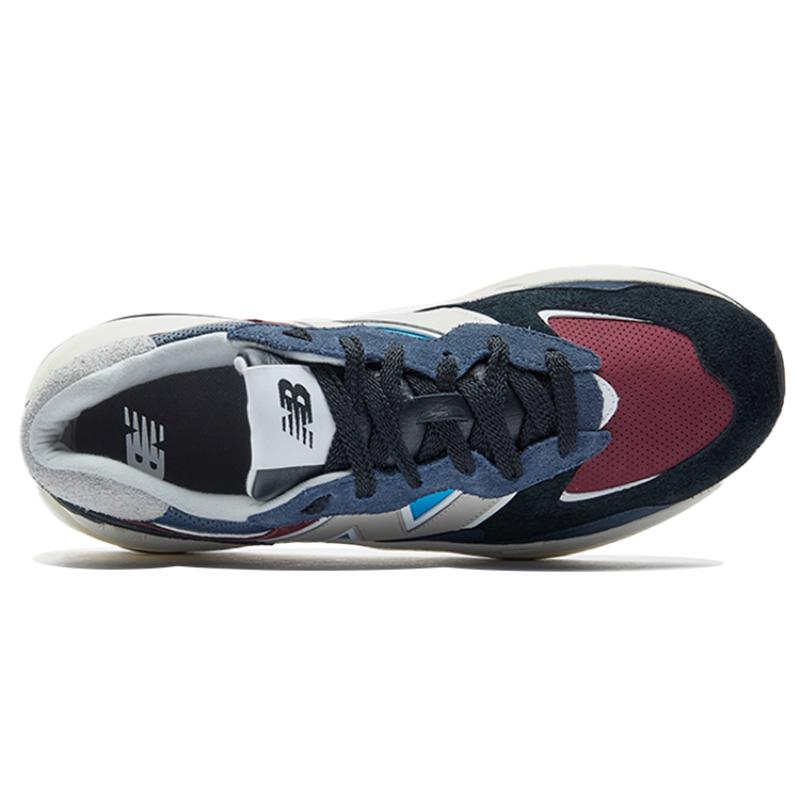 New Balance 57/40 DAHOOD Темно-синие бордовые кроссовки M5740TB