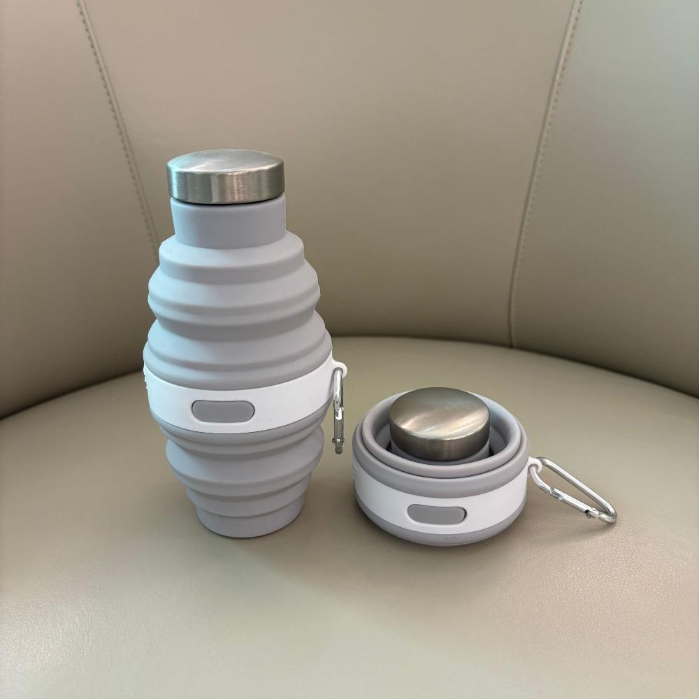 Silicone Collapsible Water Bottles Retractable Folding Drink Cups Reusable Hiking Cups for Outdoor