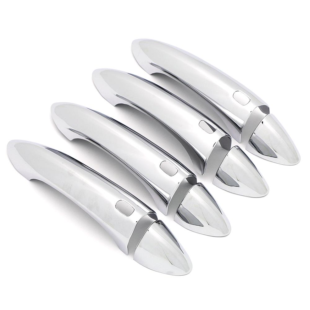 Для Vauxhall Opel Insignia B Astra K Ampera-e Хромированная внешняя дверная ручка Крышка Хромированная Стайлинговая Накладка Литая Рамка