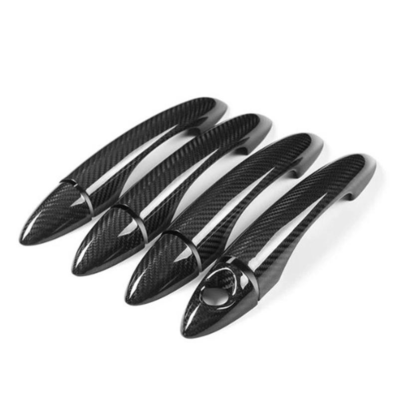 Альфа Ромео Джулия (2017-2022 гг.) Рисунок ручки наружной двери из углеродного волокна