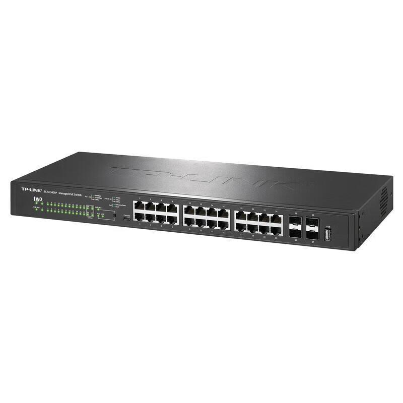TP-LINK TL-SH3428P 28-Port PoE+ Managed Gigabit Switch
