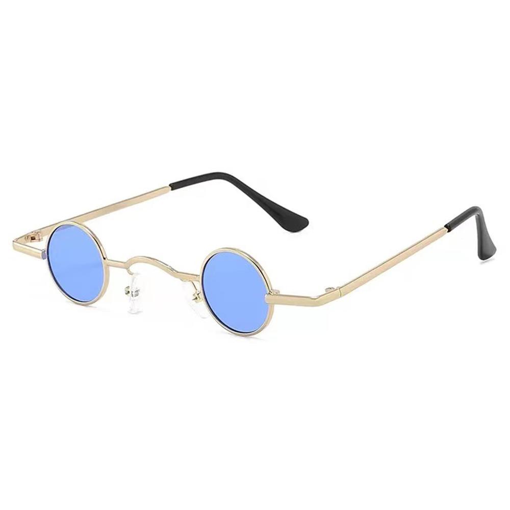 Retro Hip Hop Candy Color Sun Glasses Punk Small Round Sunglasses Shades