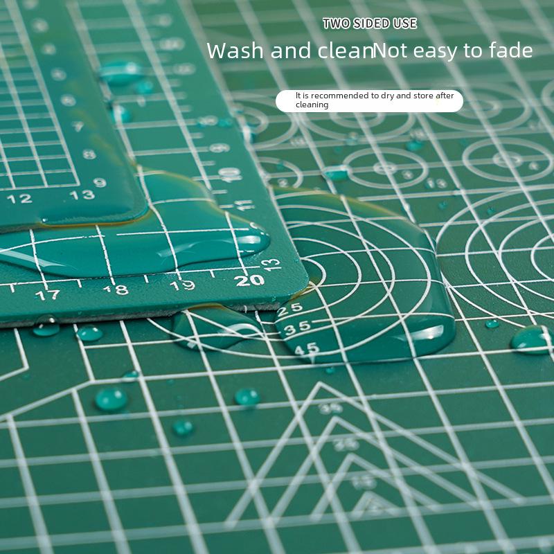 Двусторонний гравировальный блок для резки A3/A4 ручной работы – настольная доска с защитой от порезов для студентов и художественных моделей с масштабной версией