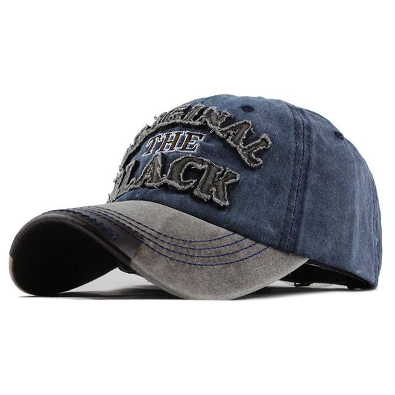 Искусственно состаренная бейсболка унисекс