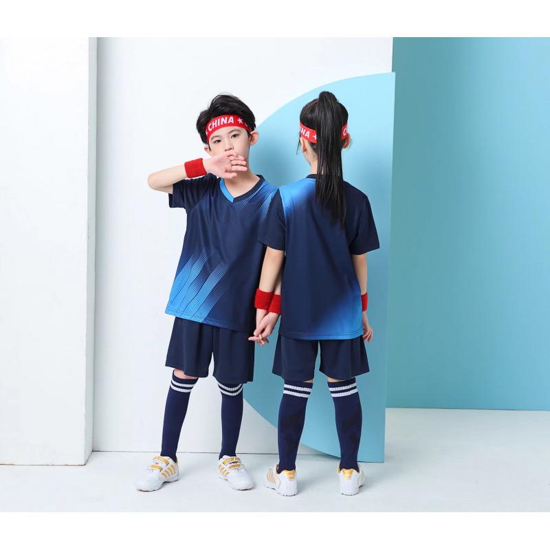 Children'S Clothing Children'S Light Version Blank Version Football Jersey Badminton Jersey Table Tennis Jersey Training Jersey