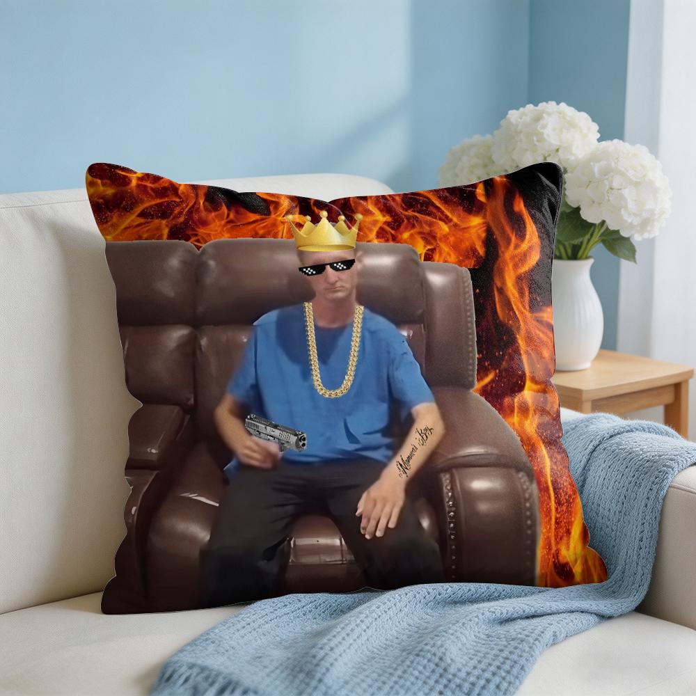 DDaniel Larson Selfie Cushion Cover Square Pillow Bedroom Sofa Leisure Comfort Living Room Home Decoration X