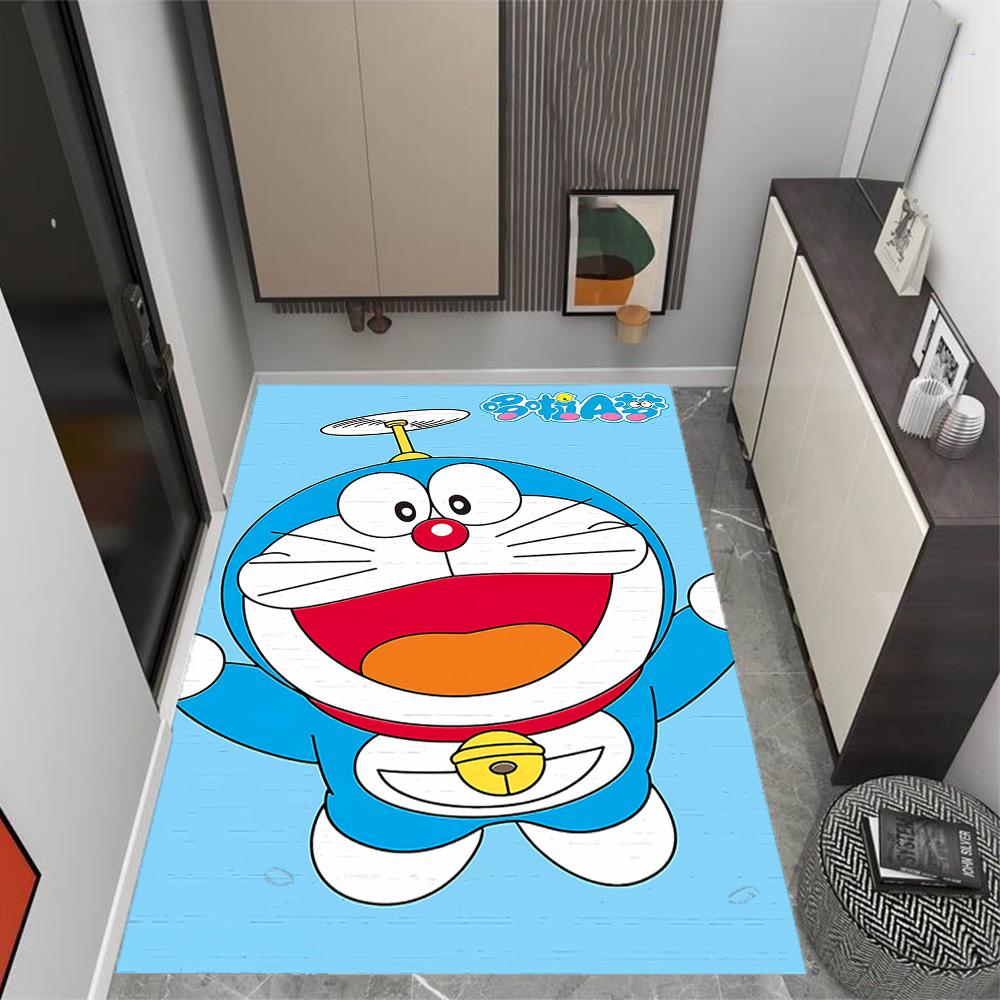 Doraemon Adventure Carpet Suitable for Hallway Study room Game Room Entryway Anti-slip Rug Office home decor Gift for Festivals