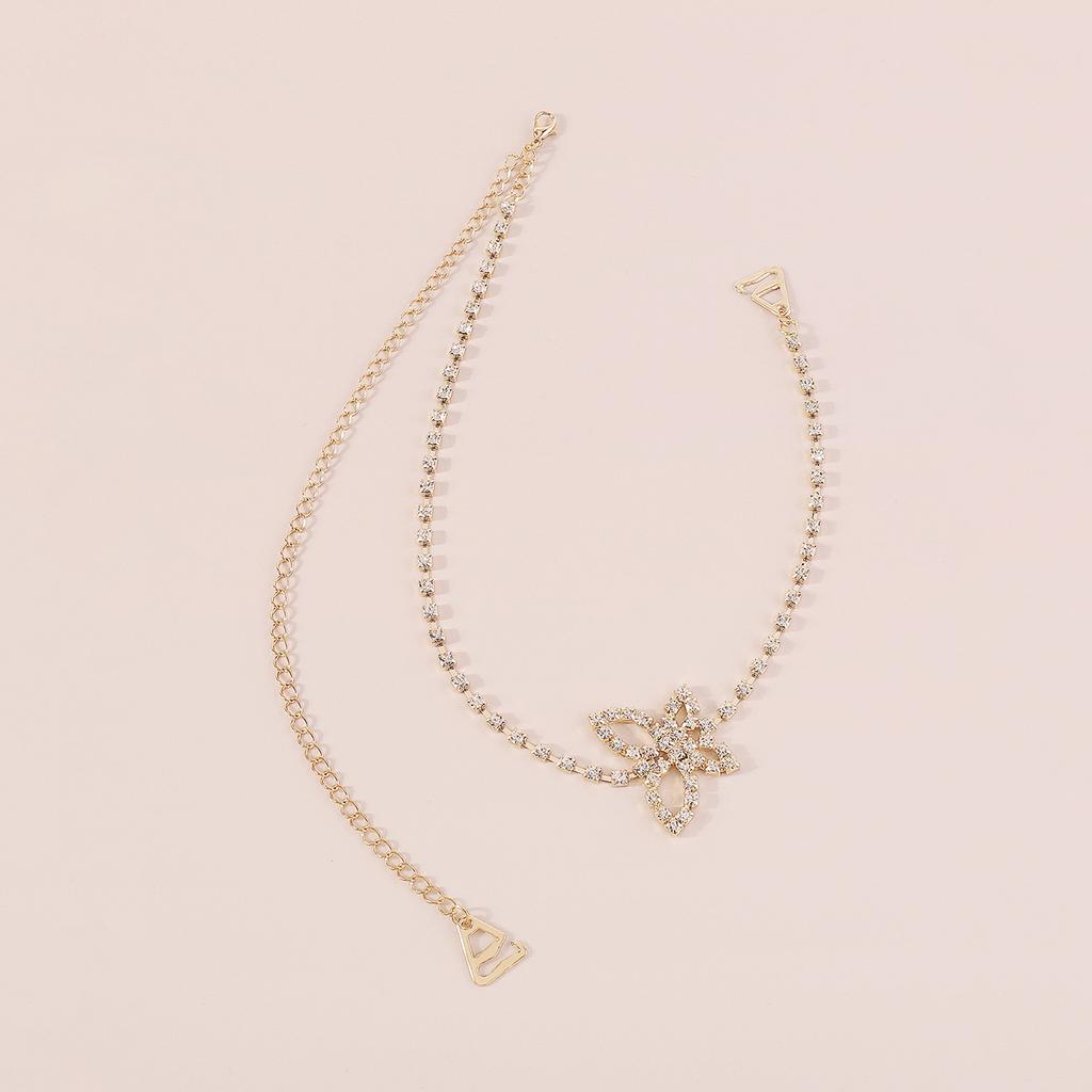 Jewelry Simple Temperament Super Fairy Butterfly Body Chain Elegant Fashion Sexy Invisible Shoulder Strap.