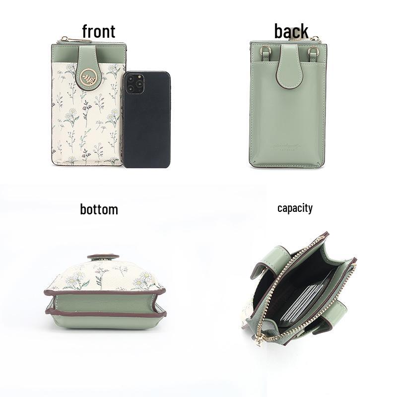 Новый стильный женский кошелек для монет и сумка для телефона: Летняя наплечная и кроссбоди сумка-мессенджер со сладким принтом