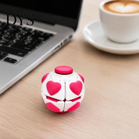 Расслабляющие настольные игрушки 3D-печатный нажимаемый фиджет-спиннер, нажимаемый и вращающийся шарик для тихих аксессуаров, снятие стресса и тревоги, аксессуар для офиса, дома,
