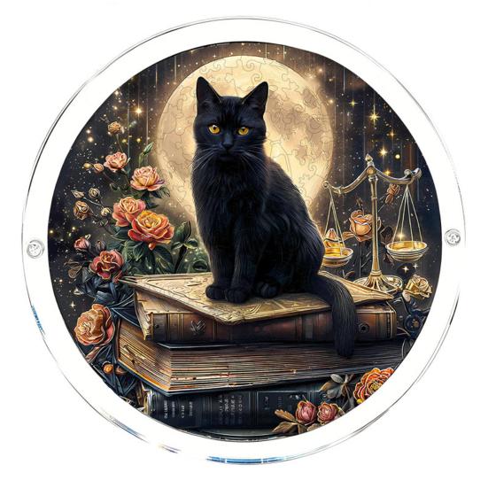 Акриловый Пазл Ловец Солнца Стеклянный Витражный Эффект Подвеска на Окно DIY Арт Пазл Ловец Солнца Набор для Декора Дома и Сада