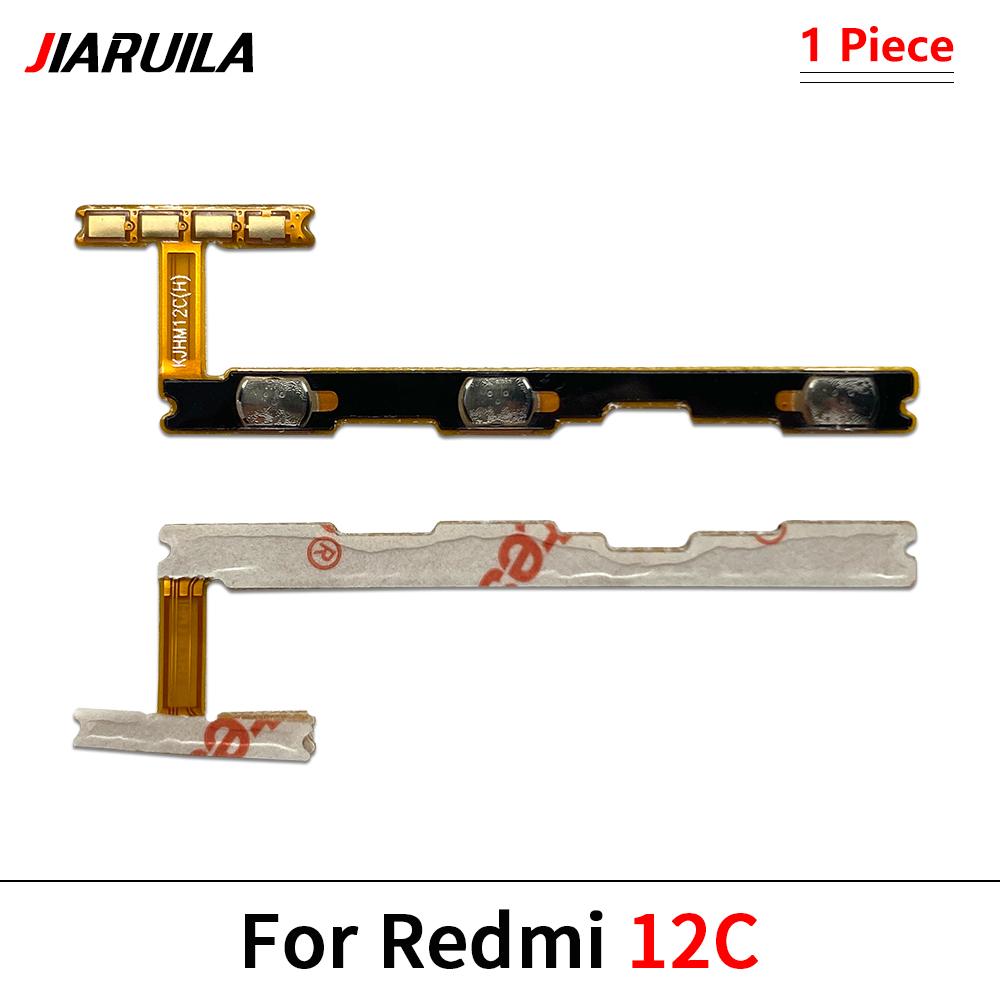 111 шт. Шлейф кнопки питания и громкости для Xiaomi Redmi 11C 11 11C 11C 11A 11C A7 Pro A1 Plus A1 A1 Кнопка включения/выключения Кнопка Ленточный кабель Запчасти