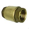 Клапан — латунный компрессионный фитинг, переходник DN15-DN25 для воды, газойля и топлива