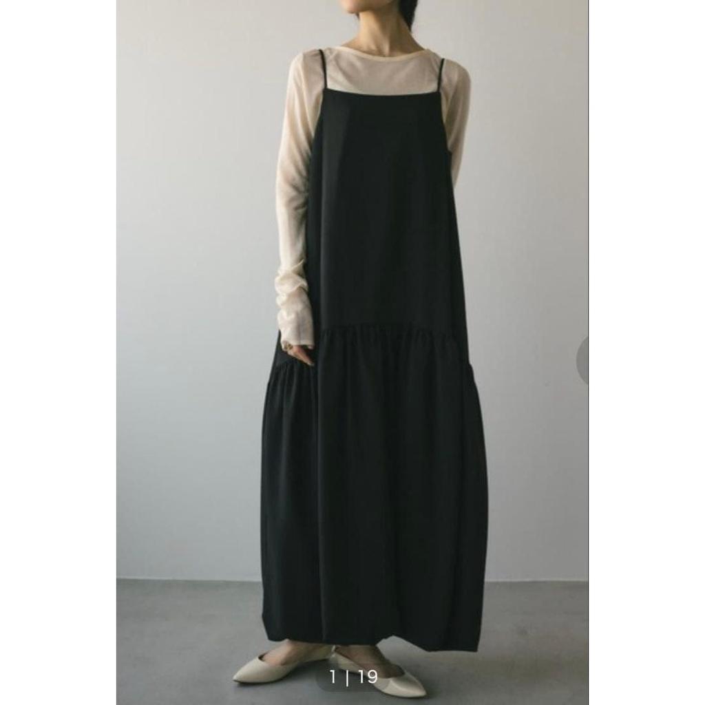 Used Tiered balloon camisole dress