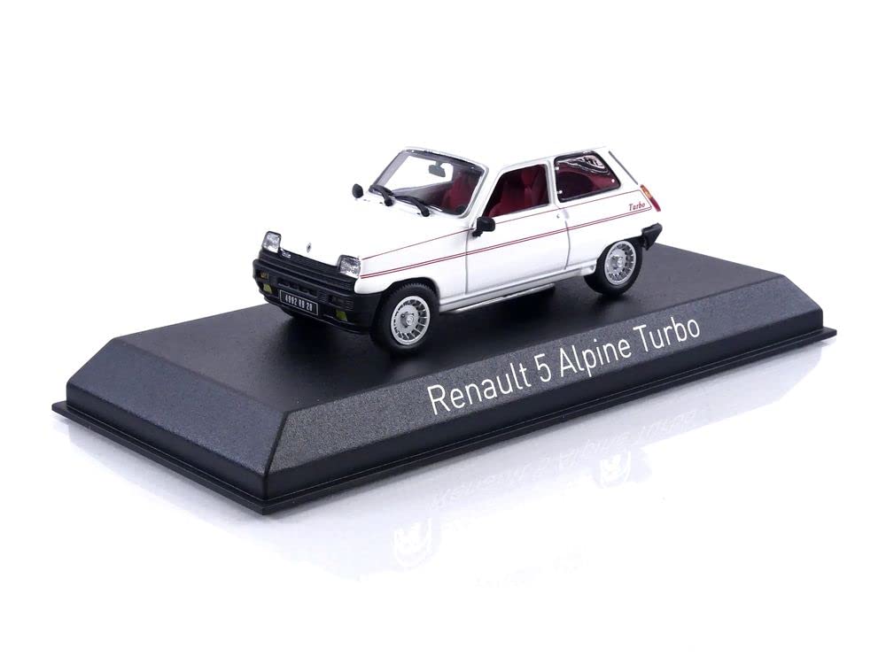 Norev Scale Renault 5 Alpine Turbo 1983 White 1/43