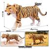 Realistic African Wildlife Lion Toy Set: Male, Female, and Mountain Lion for Children's Cognitive Learning