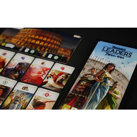 Korea Board Games 7 Wonders 2nd Edition Expansion Leaders Board Game, Popular Korean Game