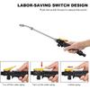KVAEY RV Water Heater Tank Rinser, Metal Tube Camper Hot Water Tank Flush Wand, Travel Trailers Water Heater Flusher Flushing Out Removes Sediment