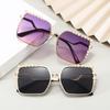 Oversized Square Sun Glasses Ladies 2025 New Luxury Pearl Sunglasses Women Brand Designer Fashion Shades Big Frame Eyewear