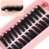 Soft & Natural Segmented False Eyelashes - C Curl, Subtle European/American Style. Choose Your Look for a Big Eye Effect.