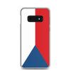 Coque Téléphone - Samsung - Galaxy S10e - Drapeau Tchéquie - Souple - Multicolore