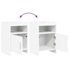 White Nightstands 40 x 36 x 60 cm Particleboard