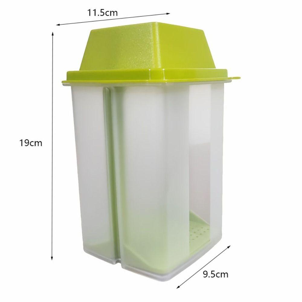 With Strainer Pickle Jar Reusable Food Storage Box Multipurpose Pickles Container Olives