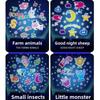 Starry Sky Projection Music Bluetooth Night Light Dreamy Gift Rotating Bedroom Bedhead Atmosphere Lighting