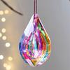 Faux Crystal Prism Sun Catcher Decoration Indoor Outdoor Garden Window Hanging Rainbow