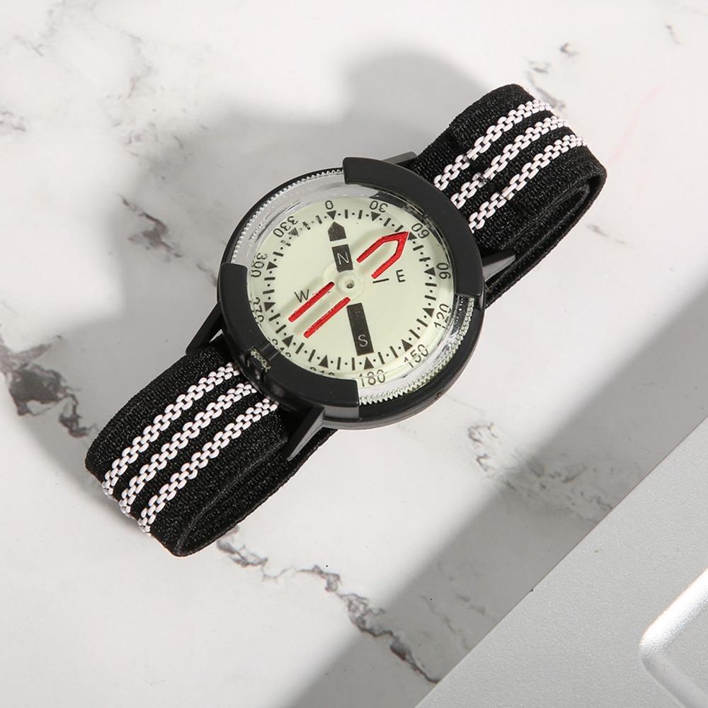 Pressure Resistant Waterproof Compass Wrist Strap Type Navigation Compass Dive Compass  Hiking