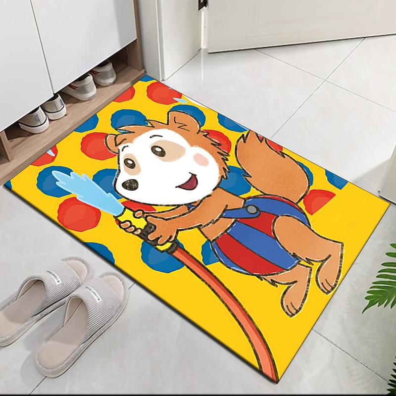 Bobo Printed Carpetrugfor Office Chair Living Room Bedroom Kitchen Room Decor Gifts