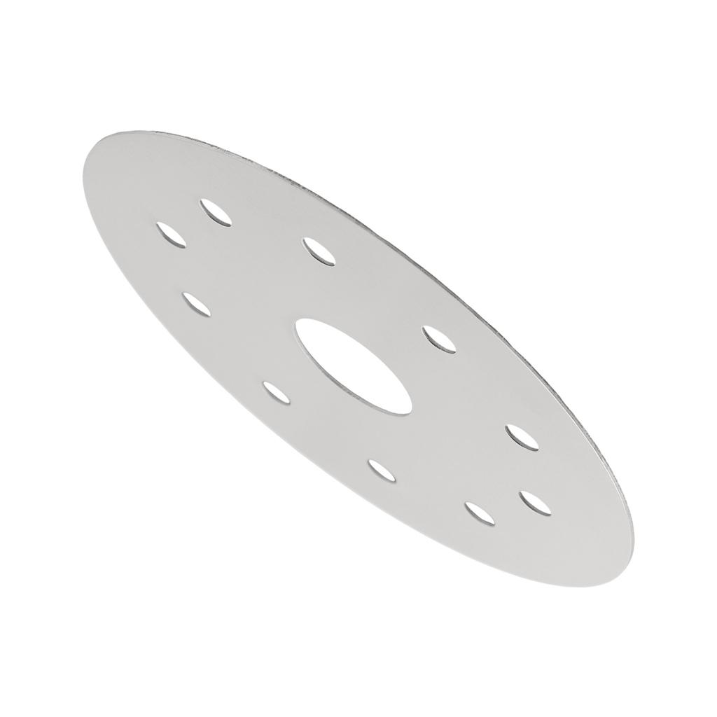 Диск-рассеиватель тепла Пластина-рассеиватель тепла Кухонное использование Красивый дизайн с отверстиями Равномерное распределение тепла Пищевая нержавеющая сталь