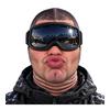 Новинка Лыжная маска с лицом старика, Смешная реалистичная 3D-печать, Зимняя ветрозащитная маска-балаклава на все лицо, Солнцезащитные очки не включены