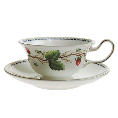 Wedgwood Wild Strawberry Archive Tea Peony Cup_Saucer [Товар] 40007435/7434