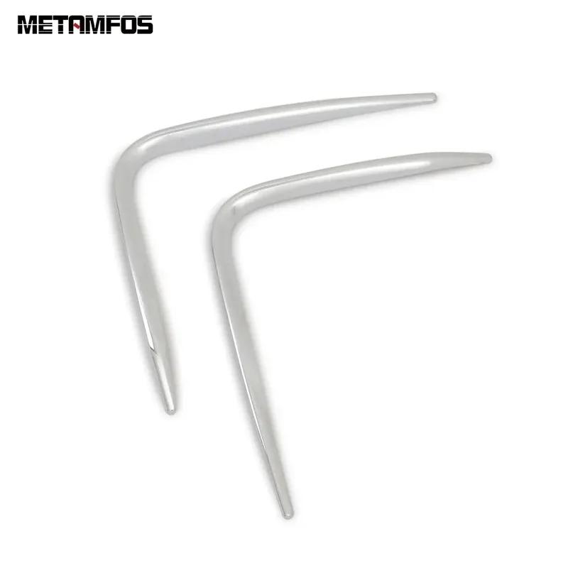 Rear Fog Light Lamp Eyelid Eyebrow For Subaru XV Crosstrek SUV 2018- Chrome Foglight Strip Trim Accessories Car Styling