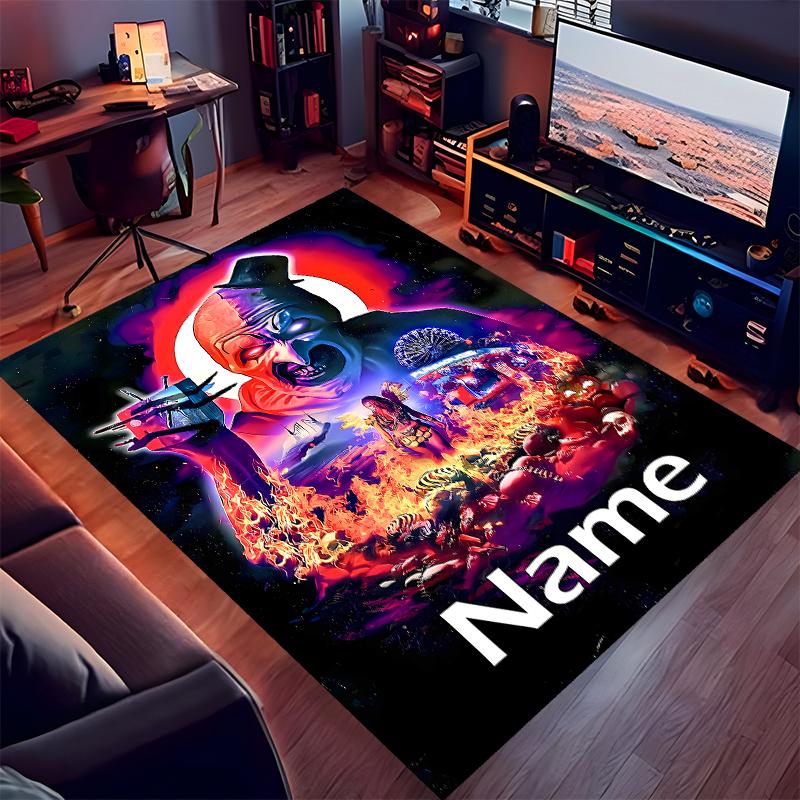 Custom personalization Terrifier Print Area Rug - Soft, Washable Non-Slip Indoor Mat,Living Room,Home&Office Decorative Rug