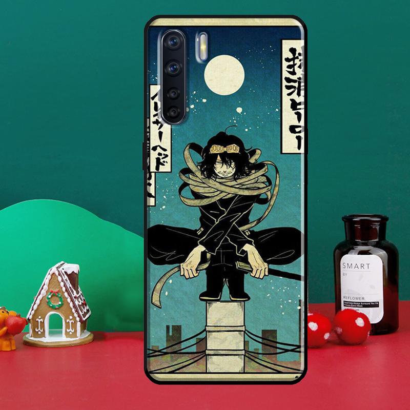 Чехол My Hero Academy Aizawa Shouta для OPPO A5 A9 A31 A53 2020 A53S A1K A3S A5S A15 A52 A72 A83 A91 A54 A74 A94 Coque