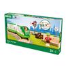 BRIO Train Starter Set 33847, for Ages 3 and Up. [Toy, Wooden Toy, Wooden Rail, Rail Set, Gift (Birthday/Christmas)]