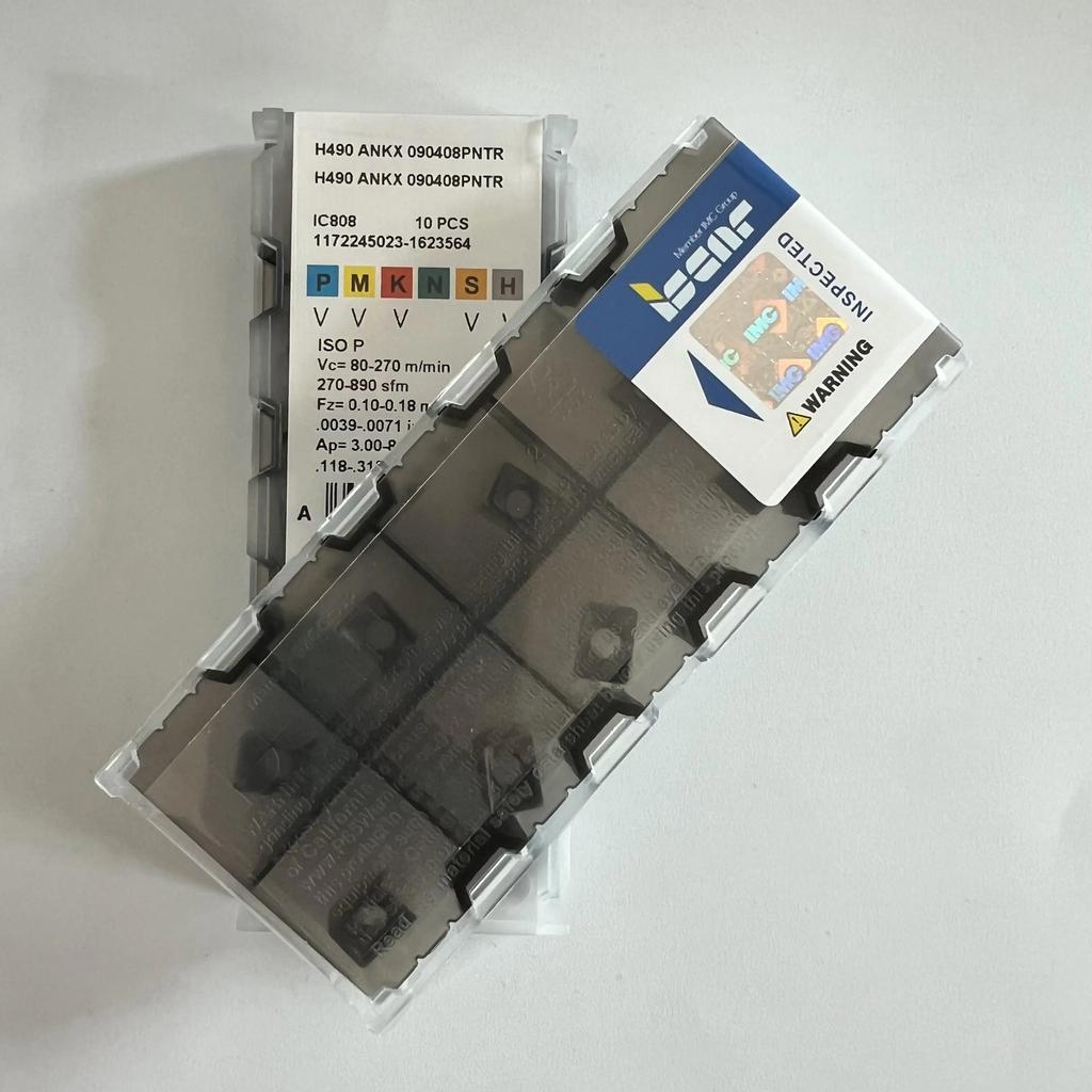 ISCAR / H490ANKX090408PNTR IC808 Промышленные сменные твердосплавные пластины 10 шт.
