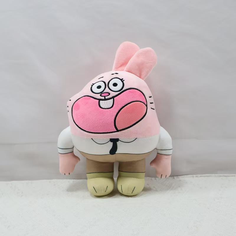 Новый Мир Гамбола Дарвин Плюшевая Кукла Мультяшный Банан Джо Анаис Ричард Николь Плюшевая Игрушка Кавайная Мягкая Декоративная Подушка Игрушка Подарок Для Детей.