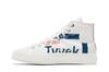 Men's Sneakers Converse Chuck Taylor All Star 70 Hi DuPont Tyvek White White/Princess Blue/Fiery Red