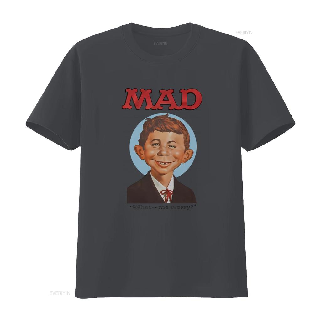 Vintage 1987 Mad Magazine Alfred E Newunisex Promo T Shirt Rare New L Size What Me Worry Vintage Slightly Graphic