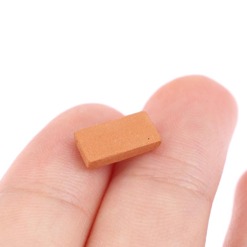 50 шт. Модель кирпича для кукольного домика Сделай сам Миниатюрное здание Ландшафтное моделирование Кирпичная игрушка