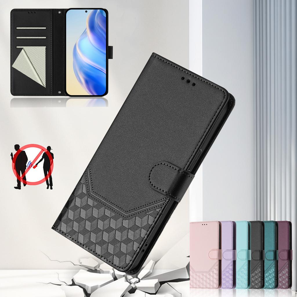 Leather Case Wallet Durable Leather RFID Blocking Card Holders Shockproof Kickstand Protective Flip Cover For Samsung Galaxy Note20 Note10 Note9 Note8