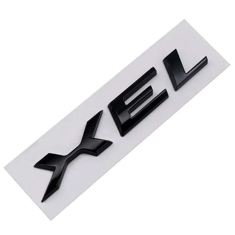 Наклейка на багажник автомобиля ABS для XEL XFL XJL XE XF XJ Логотип Задняя часть кузова Буква Значок Украшение 3D Эмблема Наклейка Аксессуары