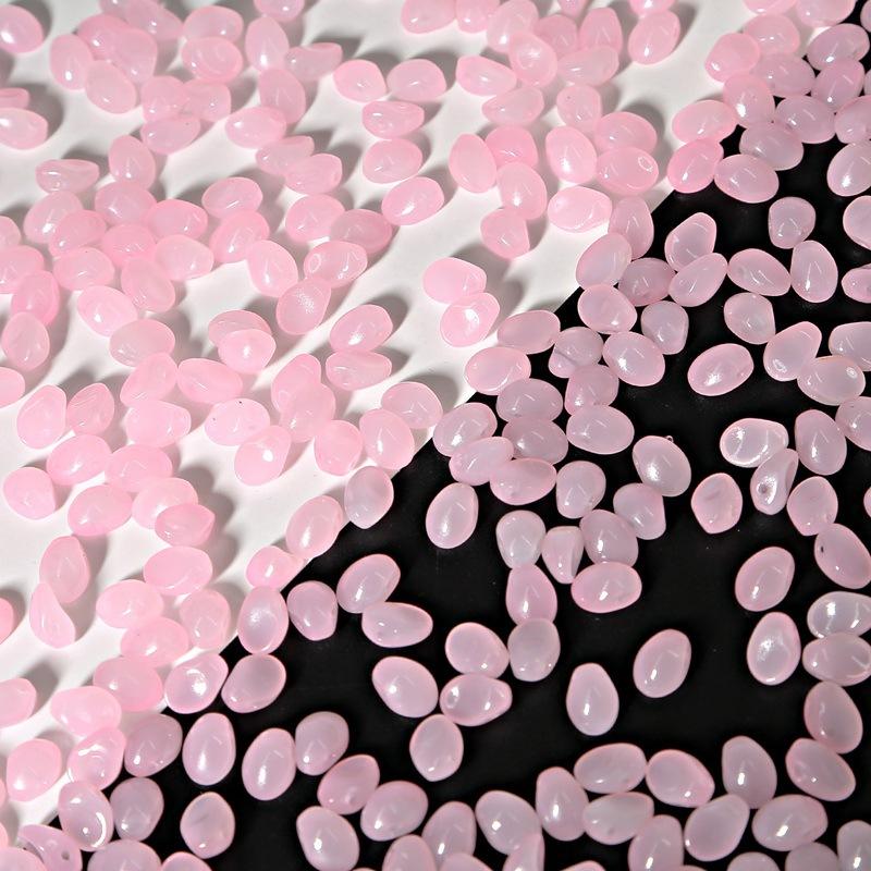 50 шт./упак. 8x6 мм чешские стеклянные бусины с каплями воды, стеклянные бусины, аксессуары для изготовления ювелирных изделий, фурнитура для ювелирных изделий, сделай сам, лепестки тюльпана, ожерелье, серьги