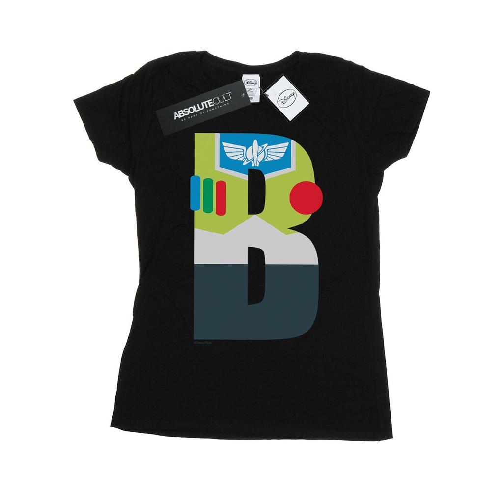 Disney Womens/Ladies Alphabet B Is For Buzz Lightyear Cotton T-Shirt