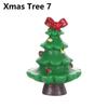 Deer Bonsai Decor Home Decorations Christmas Figurines Santa Claus Miniature Snowman Xmas Tree