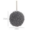 High Quality Chenille Hand Towels Kitchen Bathroom Hand Towel Ball With Hanging Loops Quick Dry Soft Absorbent Microfiber Towels