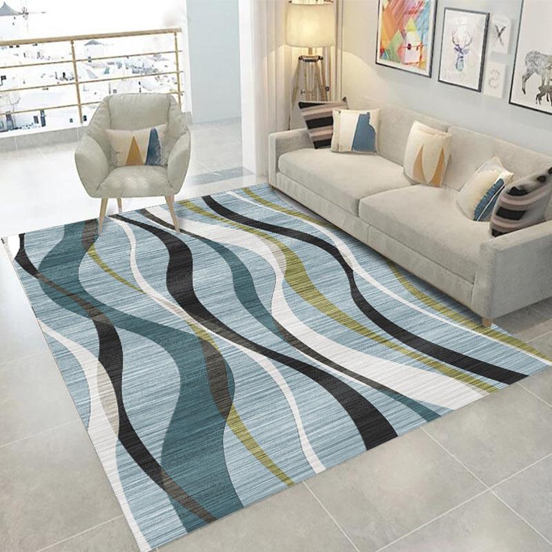 Ковер в скандинавском стиле Домашний Большой Ковер Гостиная Песок Кофейный столик Ковер Напольный коврик Спальня Прикроватный плед Кухонный напольный коврик